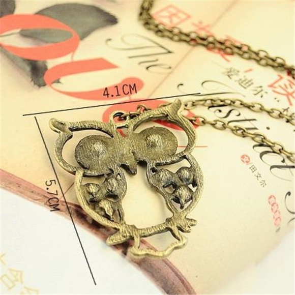 🔴 5/$15 Cute Owl Pendant Chain Necklace - Picture 7 of 7